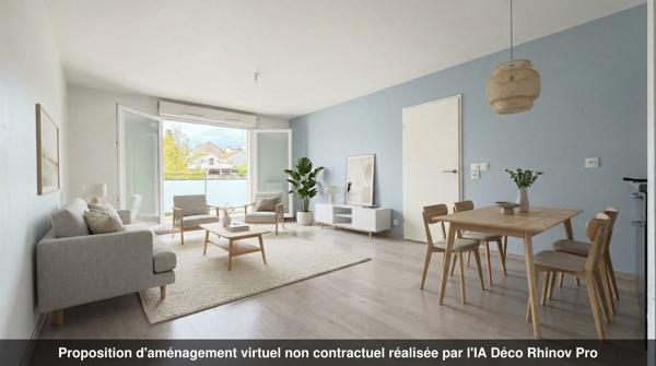 Appartement 3 pièces – 67 m² environ à Saint-Herblain (ref : 1653B)