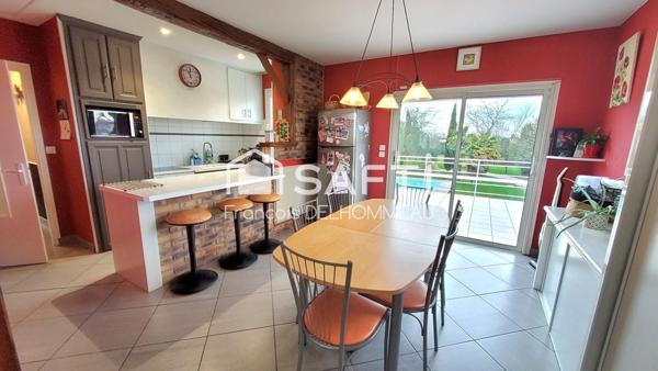 Maison de famille, 5 chambres, piscine, grand terrain