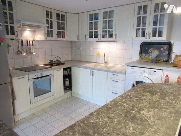 F3 de 73 m² en rez de jardin 