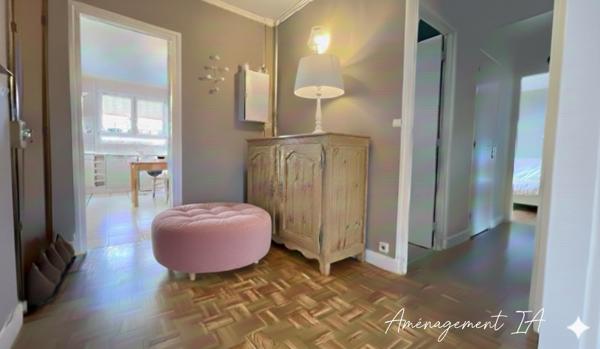 Versailles (78000) APPARTEMENT de 75m2 avec VUE sur la FORET et ACCES DIRECT - AU CALME - PROCHE TOUTES COMMODITES - BELLE PIECE