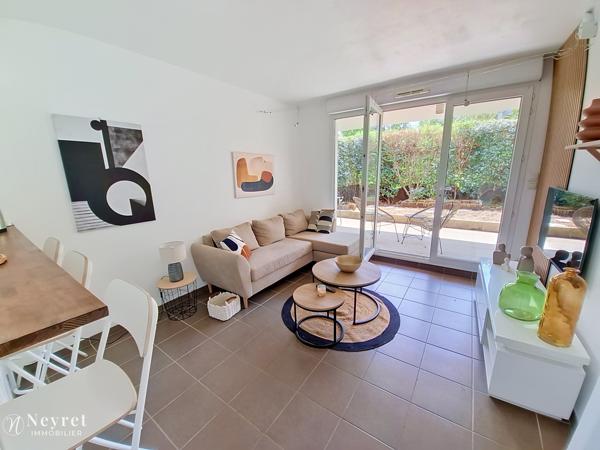 À visiter sans tarder ! T2 en Rez de jardin de 33,48 m² dans la résidence "Le Domaine d'Angélis"