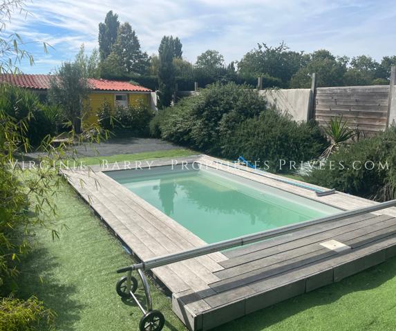 MAISON 3 CHAMBRES + STUDIO SUR TERRAIN AVEC PISCINE CHAUFFÉE