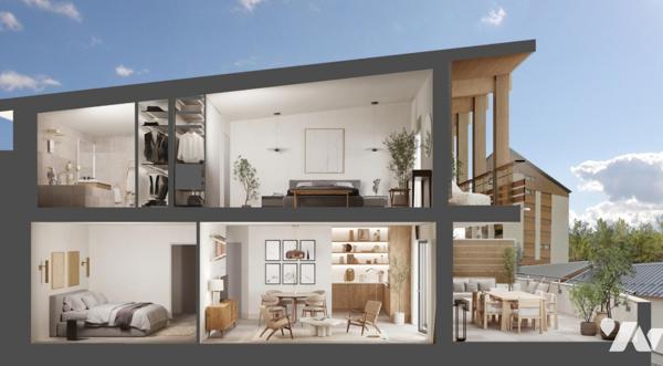 "COEUR DE STATION" - Programme neuf VALBERG -  DUPLEX 4P