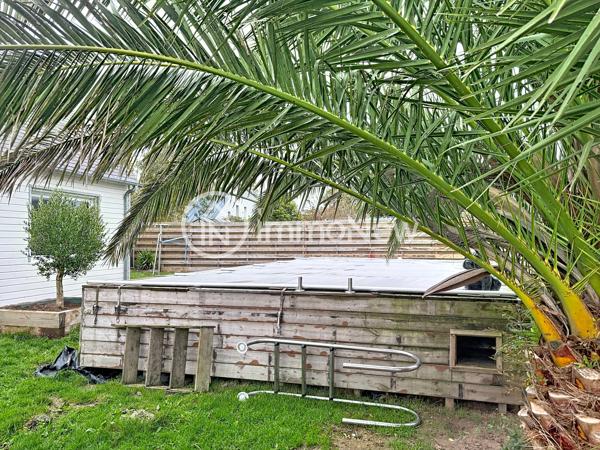 MAISON BOIS 130 M2 AVEC PISCINE SUR TERRAIN 700 M2