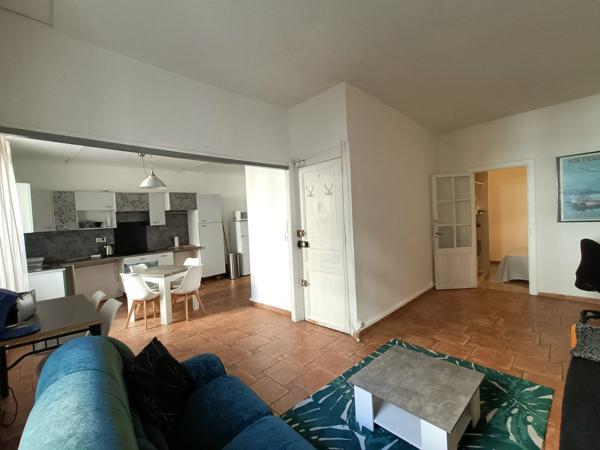 T2 57 m² Centre-ville Sète – Parc Simone Veil – Clim