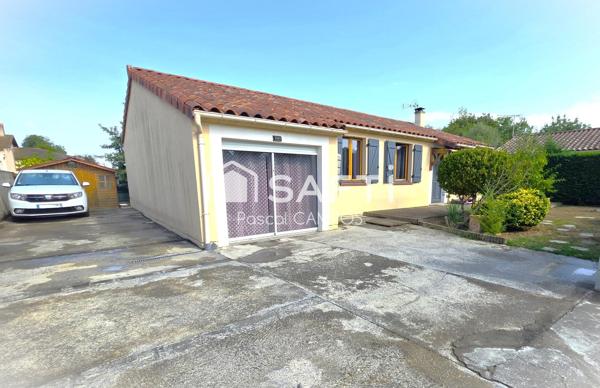 Maison t5 plein pied de 108m² sur une parcelle de 598m²