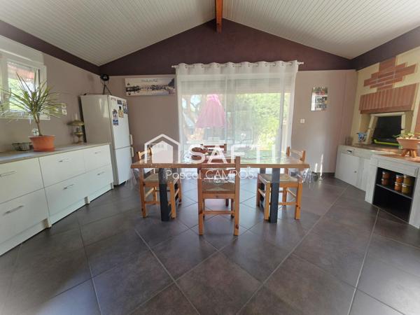 Maison t5 plein pied de 108m² sur une parcelle de 598m²