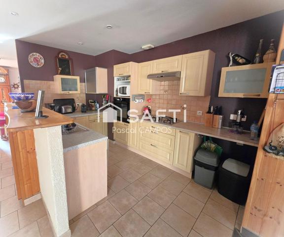 Maison t5 plein pied de 108m² sur une parcelle de 598m²