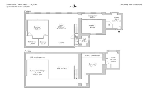 Appartement Paris 10 e - LANCRY