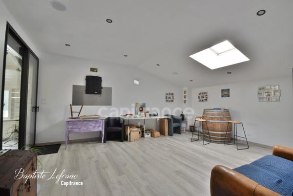 Longère d'exception 8 pièces – 203 m² habitables avec jardin et piscine proche Angers