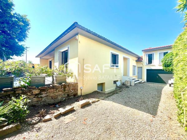 Maison avec garage et piscine