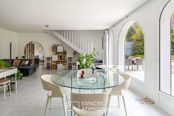 Cocon de verdure et lumière à l’Etang la Ville à 5 min de la Gare