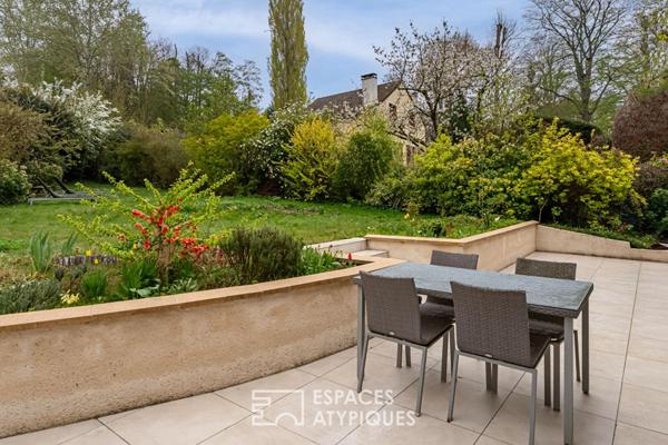 Cocon de verdure et lumière à l’Etang la Ville à 5 min de la Gare