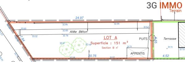 Vente / Terrain constructible