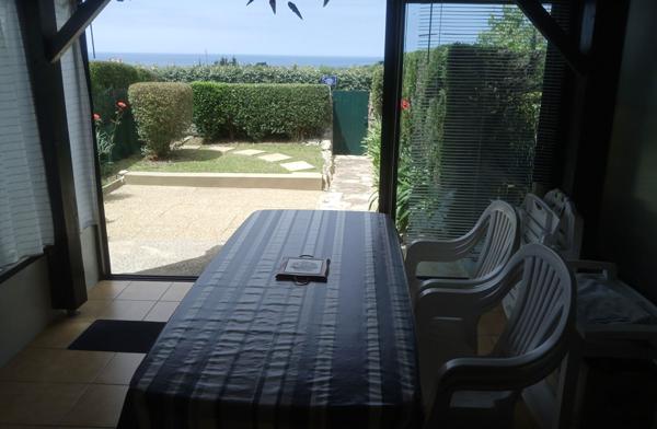 Bel appartement avec jardin et vue mer !