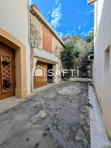 CAUX - Garage de 45m², grande hauteur, mezzanine