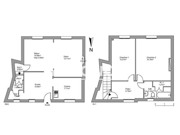 Location Appartement 3 pièces 149.82 m² - 30 RUE DIANE DE POITIERS Anet 28260