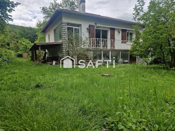 Maison de 71m², avec sous sol de 75m² et jardin de 648m²