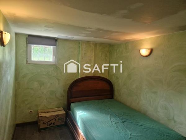 Maison de 71m², avec sous sol de 75m² et jardin de 648m²