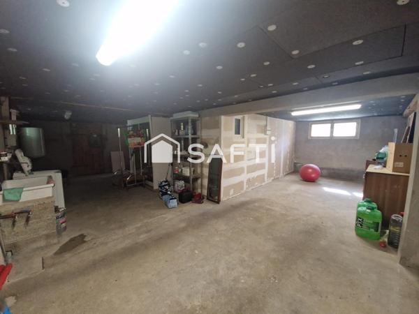 Maison de 71m², avec sous sol de 75m² et jardin de 648m²