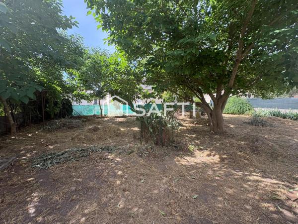 Maison de plain-pied de 83m², 3 chambres, garage.ma