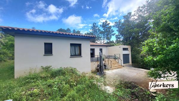 Maison contemporaine de plain pied 108 m2 - ANDUZE quartier Poulverel haut