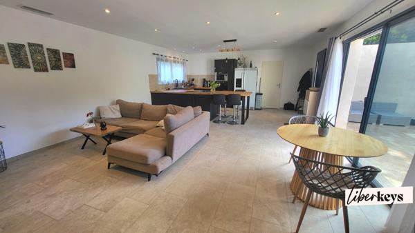 Maison contemporaine de plain pied 108 m2 - ANDUZE quartier Poulverel haut