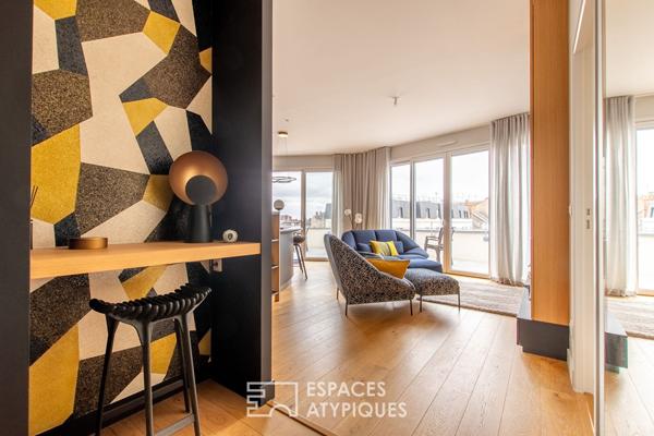 Appartement rooftop d’exception dominant la place de la Visitation