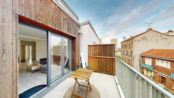 3 pièces avec balcon-terrasse et parking