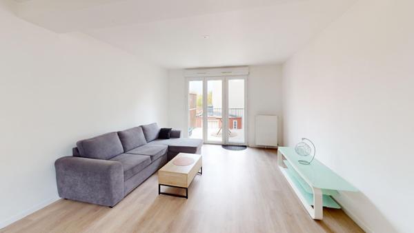 3 pièces avec balcon-terrasse et parking