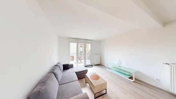 3 pièces avec balcon-terrasse et parking