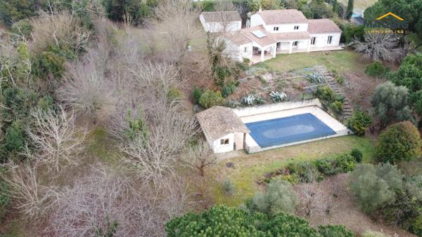 Propriété d’exception – Vue dominante sur Marmande – Piscine & parc paysager