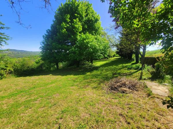 Beau terrain de loisir avec cabanon + caravane – 1 690 m² – calme