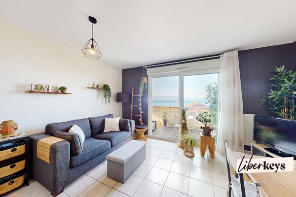 Charmant T2 avec vue lac, balcon et parkings – Publier