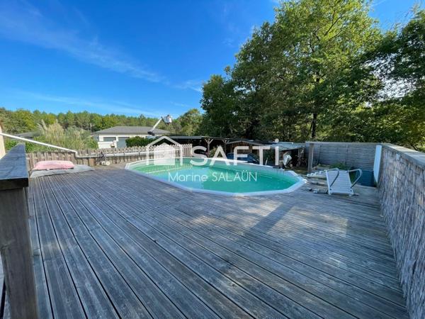 Calme / Centre/ Piscine hors sol / Double garage