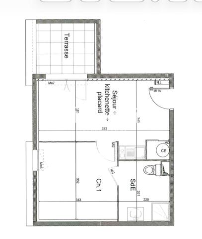 T2+ASCENSEUR+TERRASSE+PARKING SÉCURISÉE+DPE B