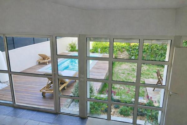 BORDEAUX CAUDERAN, Maison d'architecte bordelais de renom, 3 chambres, piscine, garage, grand sous-sol