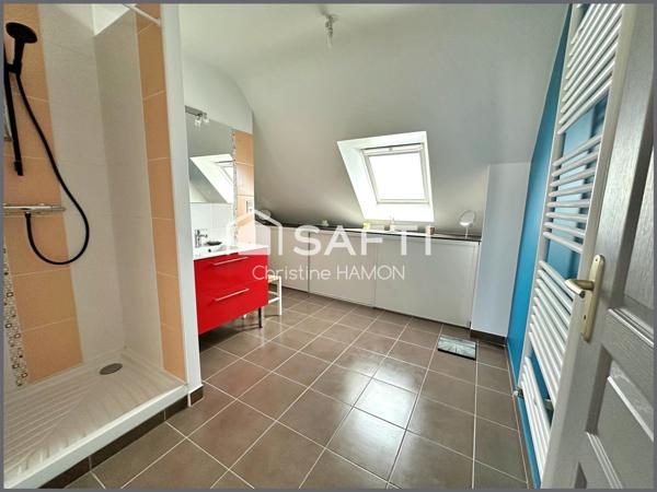 Maison 4 chambres, garage, annexe-atelier, jardin