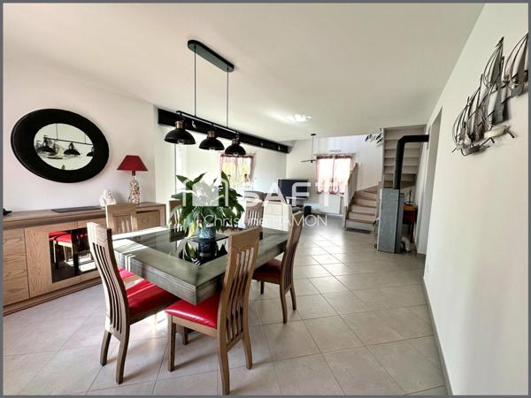 Maison 4 chambres, garage, annexe-atelier, jardin