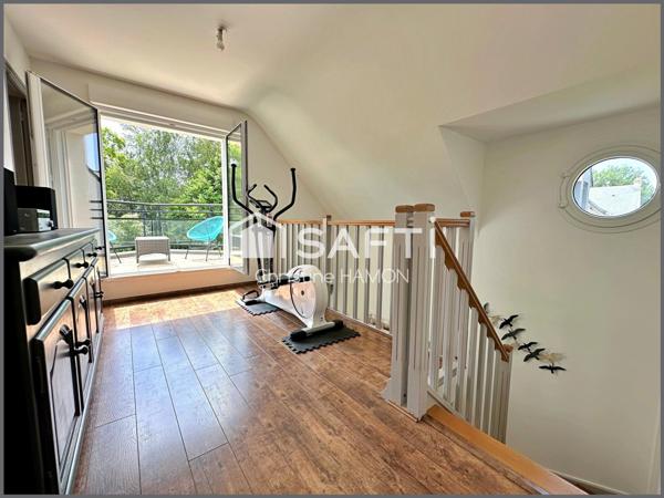 Maison 4 chambres, garage, annexe-atelier, jardin