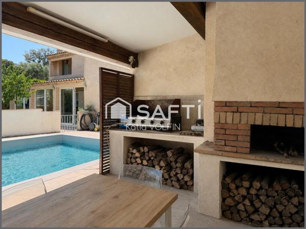 Villa piscine 190m2 + dépendance Chateau Gombert