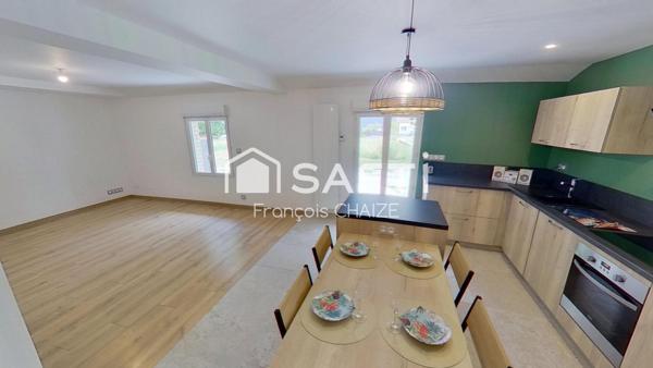 Maison 6 pièces - 130 m ² - garage