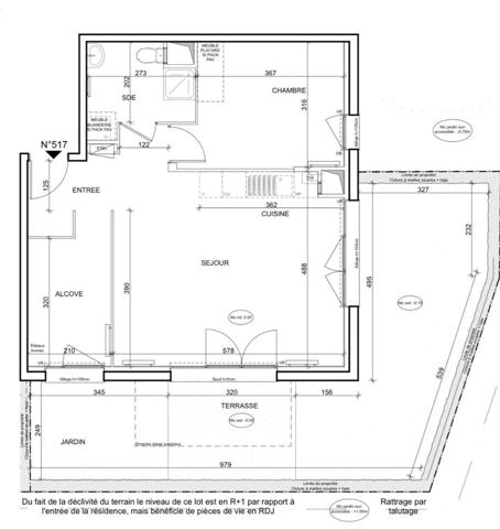 Appartement Louviers 2 pièces bis 57.91 m2