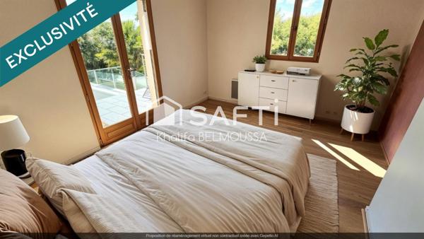 Maison familiale avec gîte, piscine et dépendance – 185 m² habitables sur 2900 m² de terrain à Belley