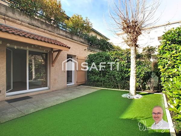 T3 en rez-de-jardin calme, rare à la vente !