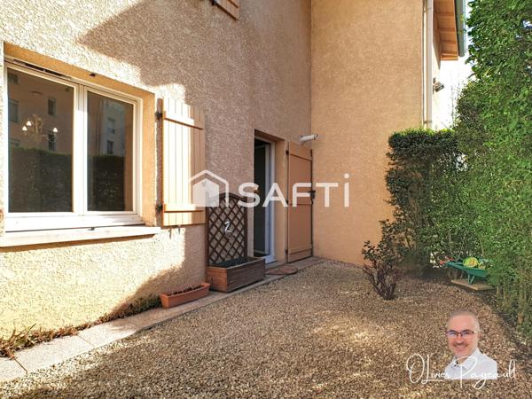 T3 en rez-de-jardin calme, rare à la vente !