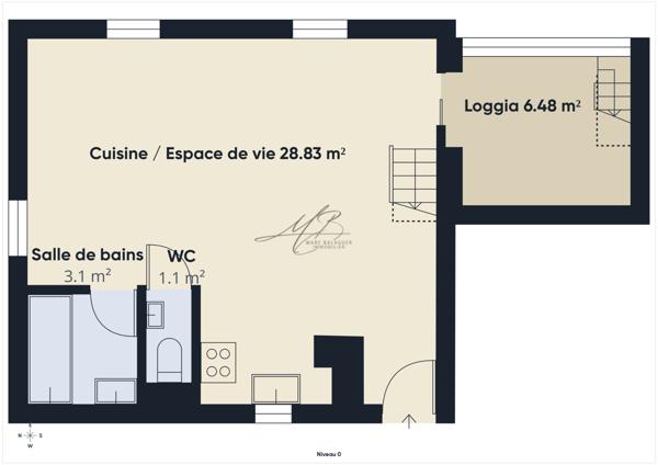 Sanary-sur-Mer (83110) Sanary-sur-Mer – Duplex avec piscine en résidence recherchée, proche plages et commodités