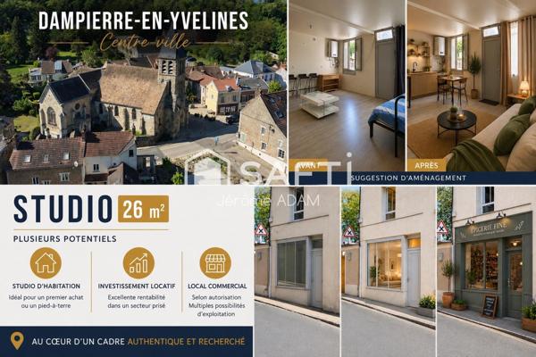 Ensemble immobilier centre Dampierre-en-Yvelines