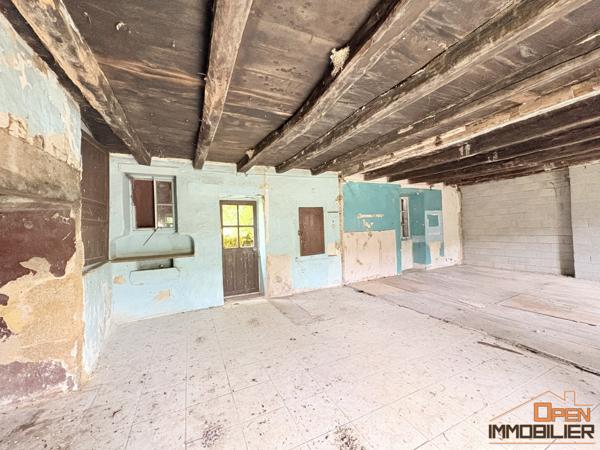 Corps de ferme 170m²- dépendances 230m²- Terrain 9 490m²