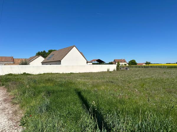 POLIGNY (77) Terrain à bâtir de 1 548 m2 - Façade de 24m
